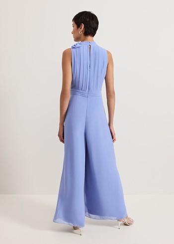 Phase Eight Lucie Dress Blue USA | 0843761-GM